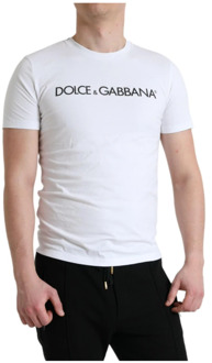 Dolce & Gabbana T-Shirts Dolce & Gabbana , White , Heren - S