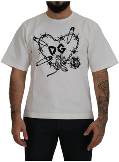 Dolce & Gabbana T-Shirts Dolce & Gabbana , White , Heren - S