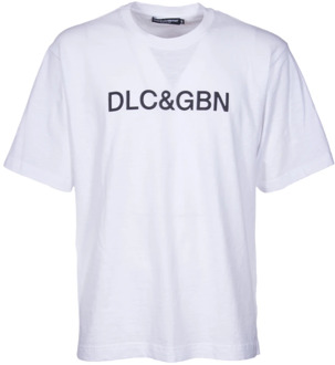 Dolce & Gabbana T-Shirts Dolce & Gabbana , White , Heren - Xl,L,M,S