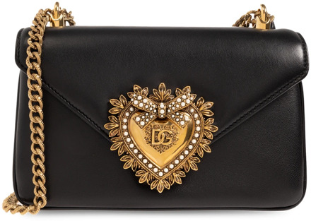 Dolce & Gabbana Toewijding schoudertas Dolce & Gabbana , Black , Dames - ONE Size