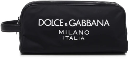 Dolce & Gabbana Toilet Bags Dolce & Gabbana , Black , Heren - ONE Size