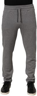 Dolce & Gabbana Trekkoord Taille Joggers Grijs - EU 44