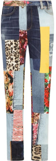 Dolce & Gabbana Upgrade je denimcollectie met deze straight jeans Dolce & Gabbana , Blue , Dames - XS