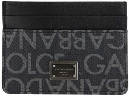 Dolce & Gabbana Wallets & Cardholders Dolce & Gabbana , Black , Heren - ONE Size
