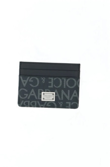 Dolce & Gabbana Wallets Cardholders Dolce & Gabbana , Black , Heren - ONE Size