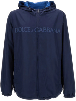 Dolce & Gabbana Wind Jackets Dolce & Gabbana , Blue , Heren - L,M
