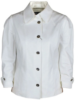 Dolce & Gabbana Wit pak met zilveren knoopsluiting Dolce & Gabbana , White , Dames - L,S,Xs