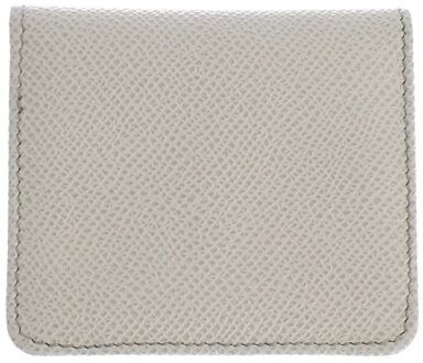 Dolce & Gabbana Witte Dauphine Leren Case Wallet Veelkleurig - One Size