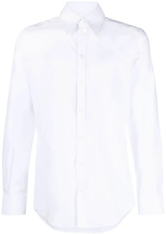 Dolce & Gabbana Witte Overhemden voor Heren Dolce & Gabbana , White , Heren - Xl,L,M