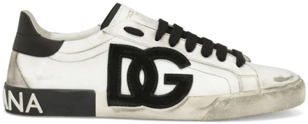 Dolce & Gabbana Witte Sneakers Aw23 Dolce & Gabbana , White , Heren - 41 1/2 Eu,43 Eu,41 Eu,42 1/2 Eu,42 Eu,44 Eu,40 1/2 EU