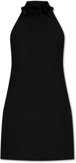 Dolce & Gabbana Wollen jurk Dolce & Gabbana , Black , Dames - S,Xs,2Xs