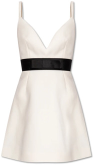 Dolce & Gabbana Wollen jurk Dolce & Gabbana , White , Dames - S,Xs