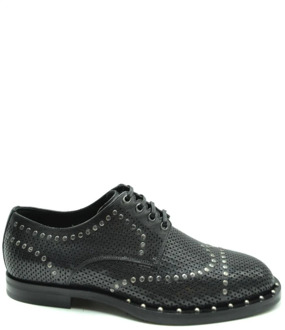 Dolce & Gabbana Zakelijke Veterschoenen Dolce & Gabbana , Black , Heren - 40 EU