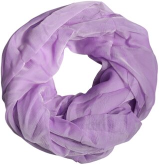 Dolce & Gabbana Zijde Sjaal Paars Lichtgewicht Accessoire - maat Lila