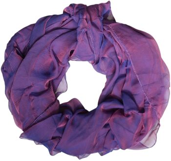 Dolce & Gabbana Zijden Sjaal Paars - One Size