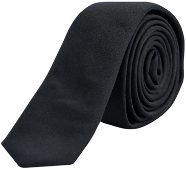 Dolce & Gabbana Zijden stropdas met geborduurd monogram Dolce & Gabbana , Black , Heren - ONE Size