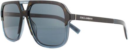 Dolce & Gabbana Zonnebril DG4354 Donkerblauw - 1 maat