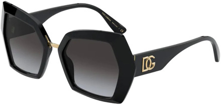 Dolce & Gabbana Zonnebril DG4377 Zwart - 1 maat