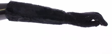 Dolce & Gabbana Zwart Kant Wol Lamleer Bont Elleboog Vrouwenhandschoenen