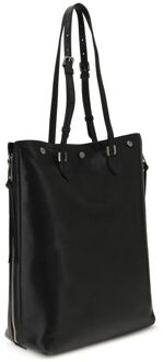 Dolce & Gabbana Zwarte Kalfsleer Bos Taurus Schoudertas