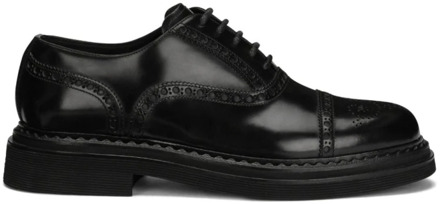 Dolce & Gabbana Zwarte Mocassins voor Mannen Aw23 Dolce & Gabbana , Black , Heren - 42 1/2 Eu,43 1/2 Eu,44 Eu,40 Eu,42 Eu,41 Eu,41 1/2 Eu,46 Eu,43 EU