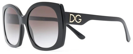 Dolce & Gabbana Zwarte Optische Bril voor Dagelijks Gebruik Dolce & Gabbana , Black , Dames - 58 MM