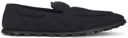 Dolce & Gabbana Zwarte platte schoenen met 3D-effect Dolce & Gabbana , Black , Heren - 41 1/2 EU