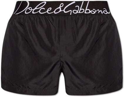 Dolce & Gabbana Zwembroek Dolce & Gabbana , Black , Heren - 2Xl,Xl,L,M,S