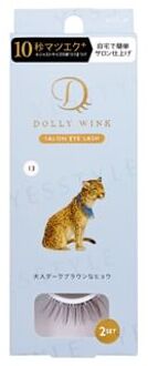 Dolly Wink Salon Eye Lash 13 Adult Dark Brown Leopard - 2 pairs