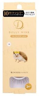 Dolly Wink Salon Eye Lash 14 The Lovely Round-Eyed Hedgehog - 2 pairs