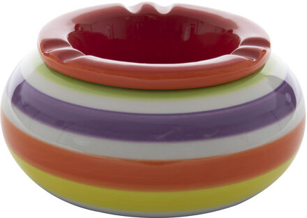 Dolomite Storm Asbak - keramiek - rood - 19.5 x 7.4 cm