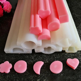 Dolphin Round Heart Shape Silicone Soap Mold Pipe Tube Handmade Cake Baking Tool Bakeware Baking Mold -50 to 300 degree celsius