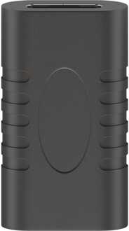 Dolphix USB-C naar USB-C koppelstuk - USB3.0 / zwart