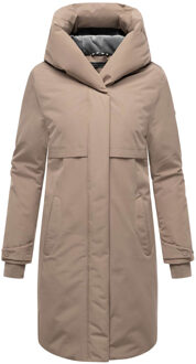 Domingaa dames wintermantel – elegant, warm & functioneel Grijs - M