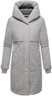 Domingaa dames wintermantel – elegant, warm & functioneel Grijs - S