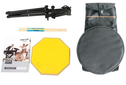 Domme Drum Drumstel Drum Stok Speciale Tas Kan Houden 12-Inch Domme Drum Domme Drum Rugzak Rack tas Versterkte Verdikking