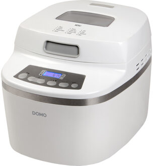 Domo B3959 Broodbakmachine Super Silent 750-1000 gram, glutenvrij programma Wit