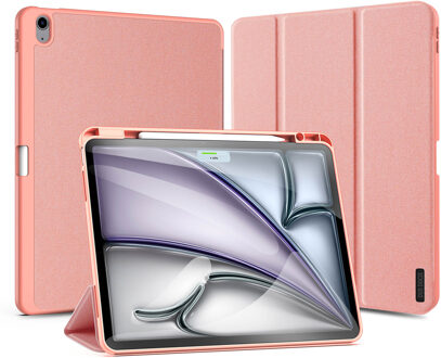 Domo Bookcase voor de Apple iPad Air 13 inch (2025) M3 / (2024) M2 - Roze