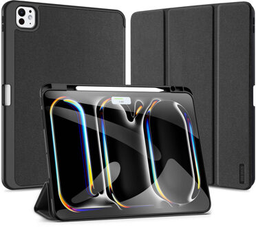 Domo Bookcase voor de Apple iPad Pro 13 (2025) M5 / (2024) M4 - Zwart