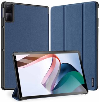 Domo Bookcase voor de Xiaomi Redmi Pad - Donkerblauw - 10.6