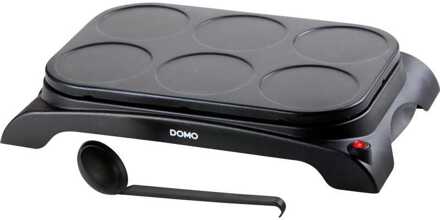 Domo DO8709P Crepemaker Zwart