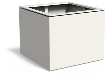 Domus aluminium 98x98x80 cm plantenbak
