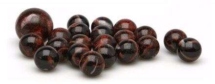 Don Juan 21x Knikkers in netje Vampier Chocolate brown