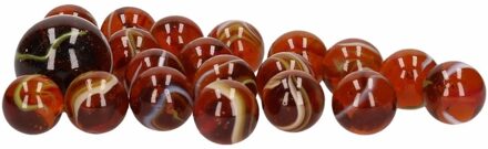 Don Juan 42x Knikkers in netje Seamonster Kraken - Knikkers Multikleur