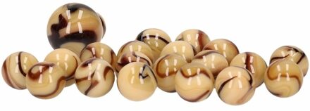 Don Juan 63x Knikkers in netje Triceratops