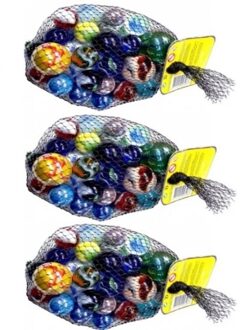 Don Juan 69x Knikkers bonken in verschillende formaten en kleuren