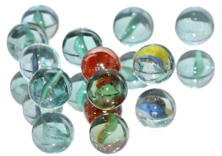 Don Juan Knikkers - 190x stuks - glas - 16 mm Multi