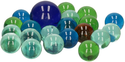 Don Juan Knikkers - 21x stuks - buitenspeelgoed kinderen - knikkeren