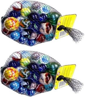 Don Juan knikkers bonken - 2x - 1 kilo - 4 verschillende formaten - knikkeren - buitenspeelgoed