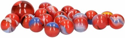 Don Juan Knikkers in netje 42x Red Bengal Tiger - Action products